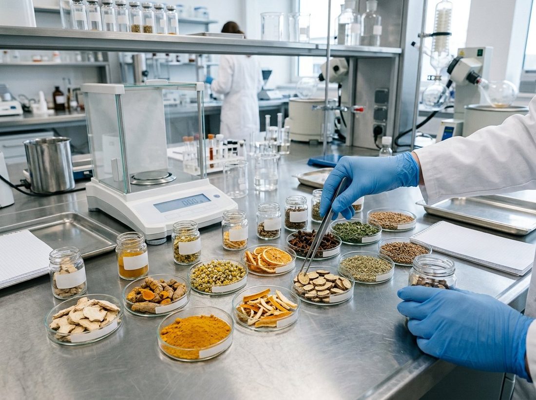 Botanical ingredients of the kind used in APLGO plant extract lozenges