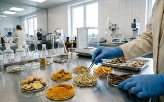 Careful preparation of plant based ingredients