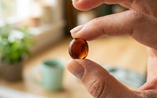 Close up of an APLGO lozenge